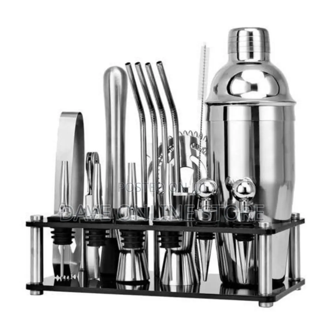 20pcs Shaker Cocktail Set and Bar Tools Barman Kit