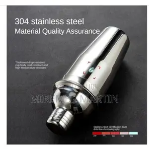 20 Pieces Stainless Steel Cocktail Shaker Set