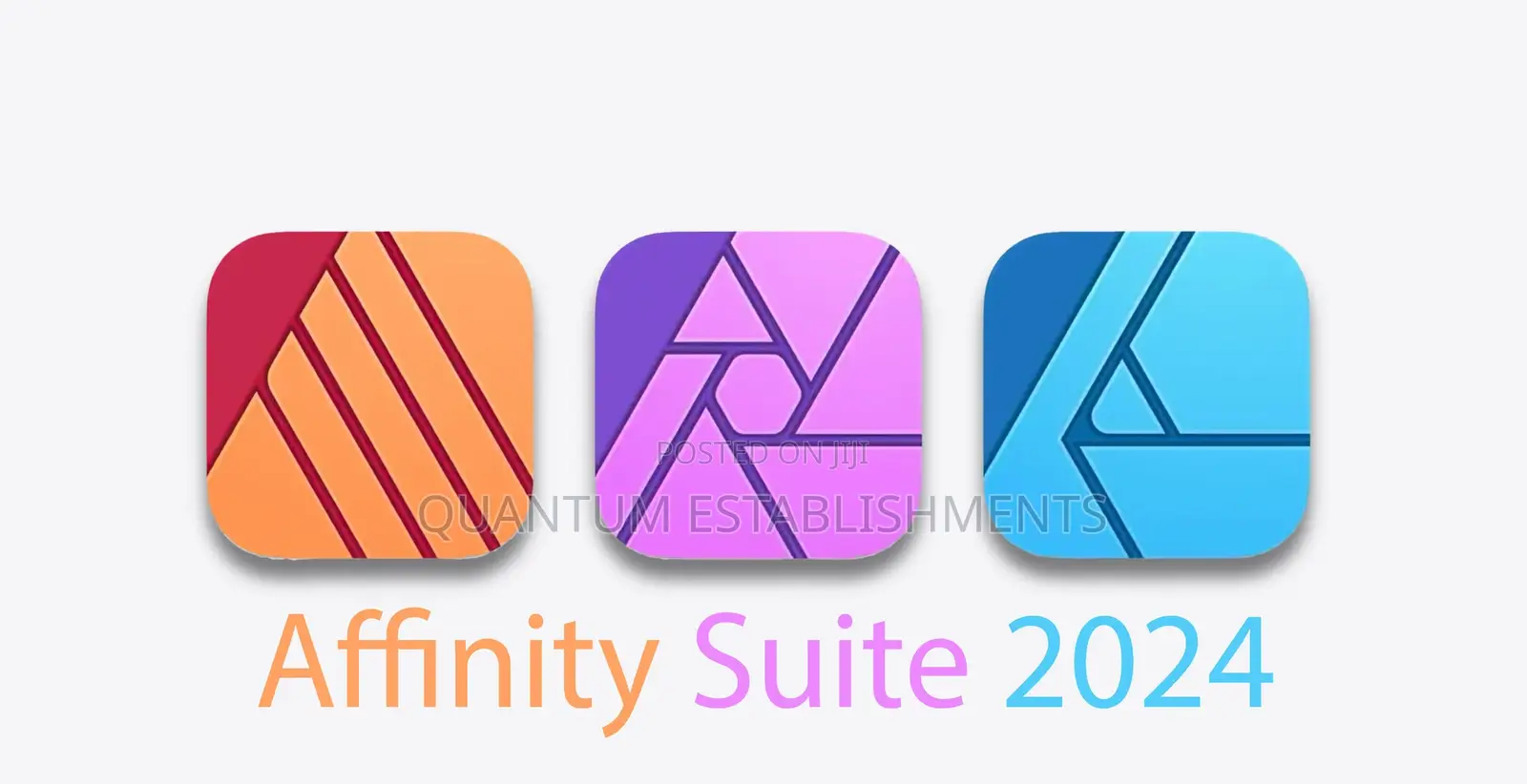 Affinity Photo, Designer, Publisher for Mac and Windows