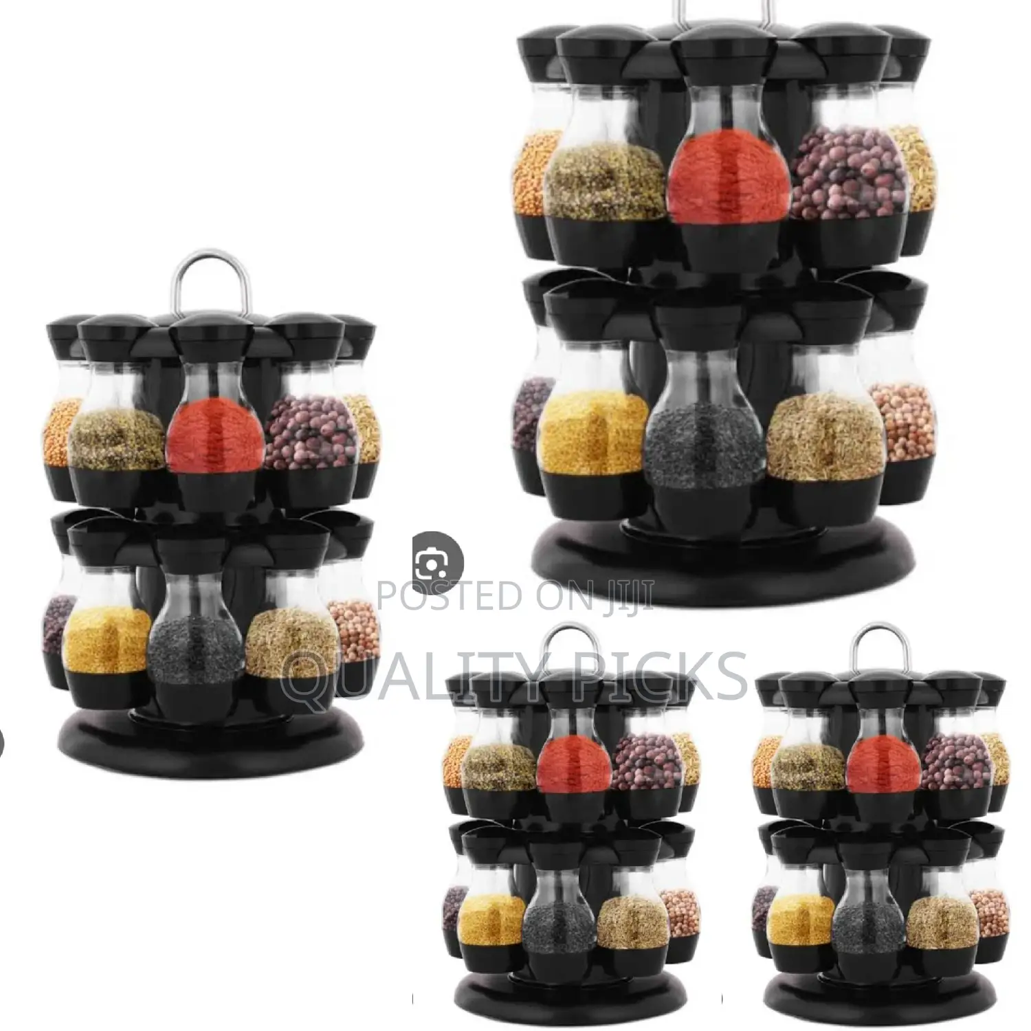 Spice Jar Rack