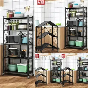 Metallic Movable Storage Rack