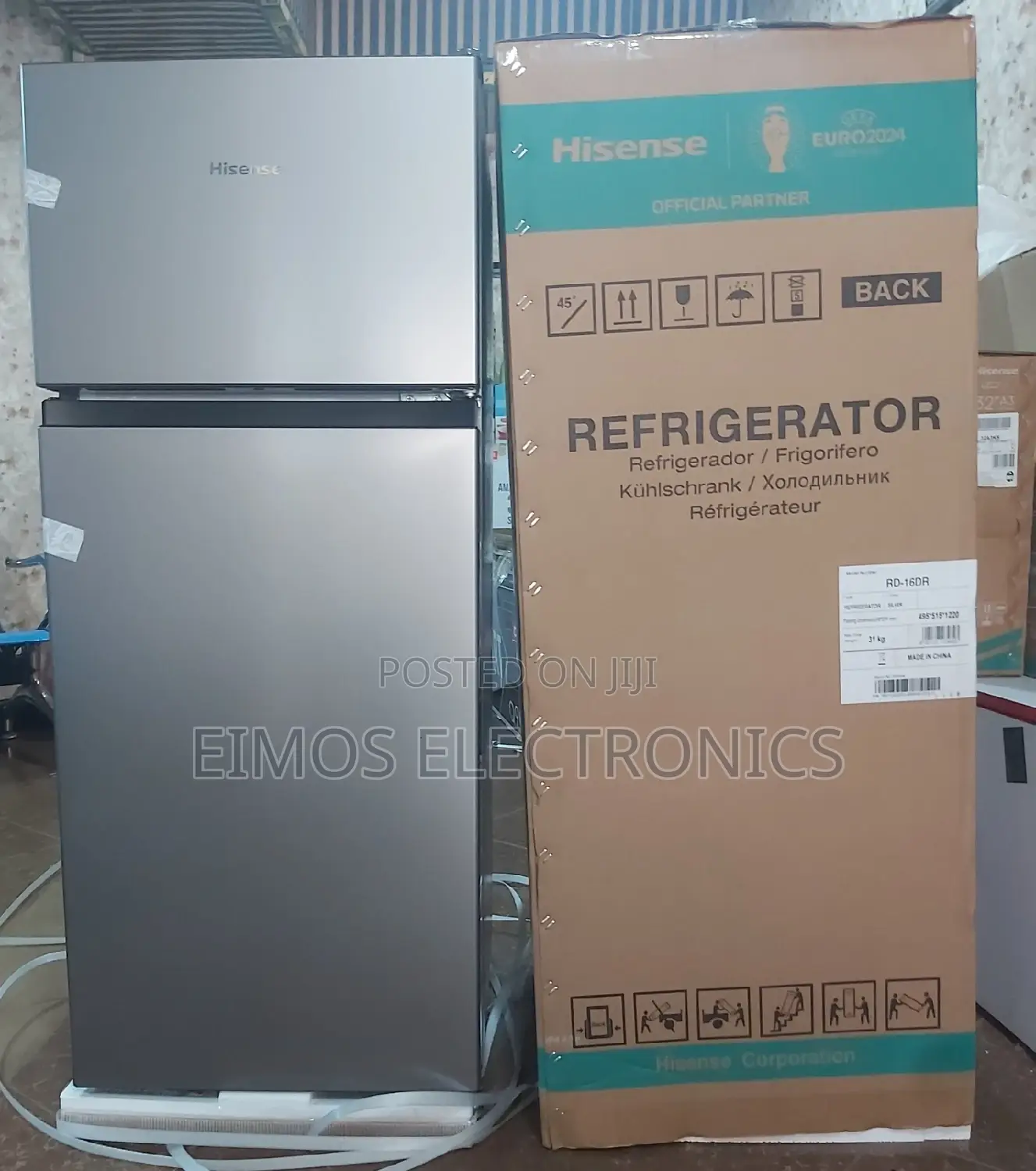 Hisense Fridge Double Door 160 Litres