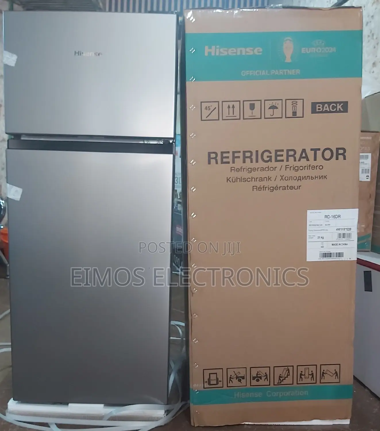 Hisense Fridge Double Door 160 Litres