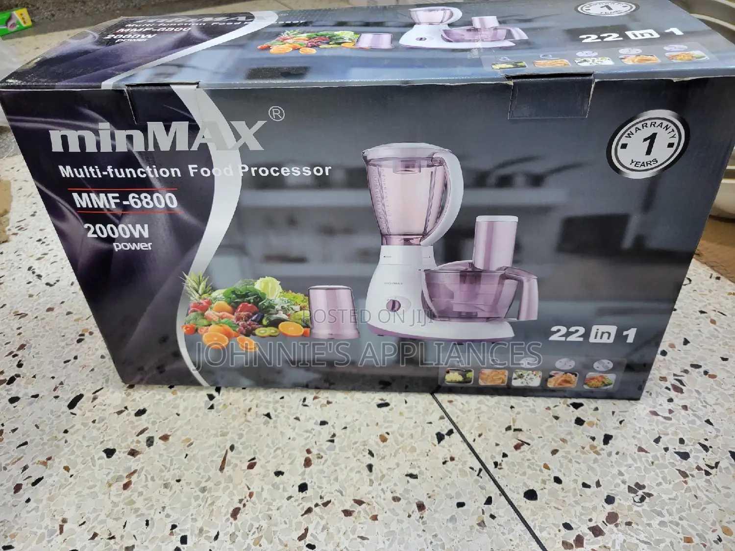 Minimax Multifunctional 2in1 Electric Food Processor