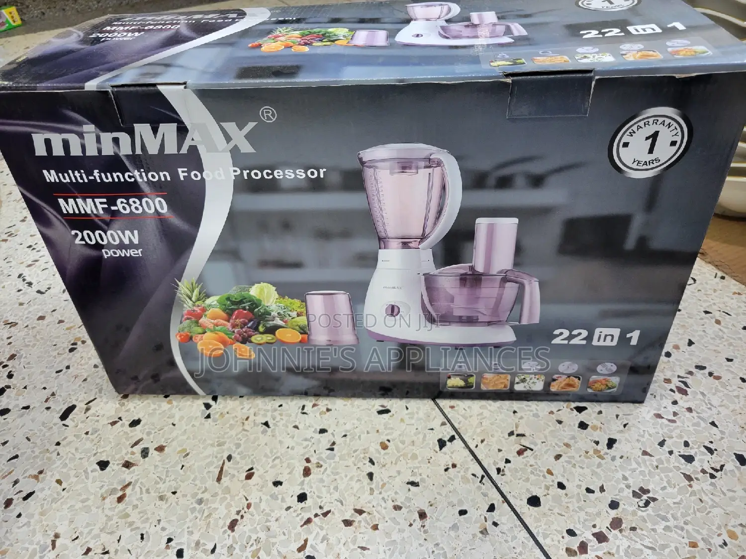 Minimax Multifunctional 2in1 Electric Food Processor