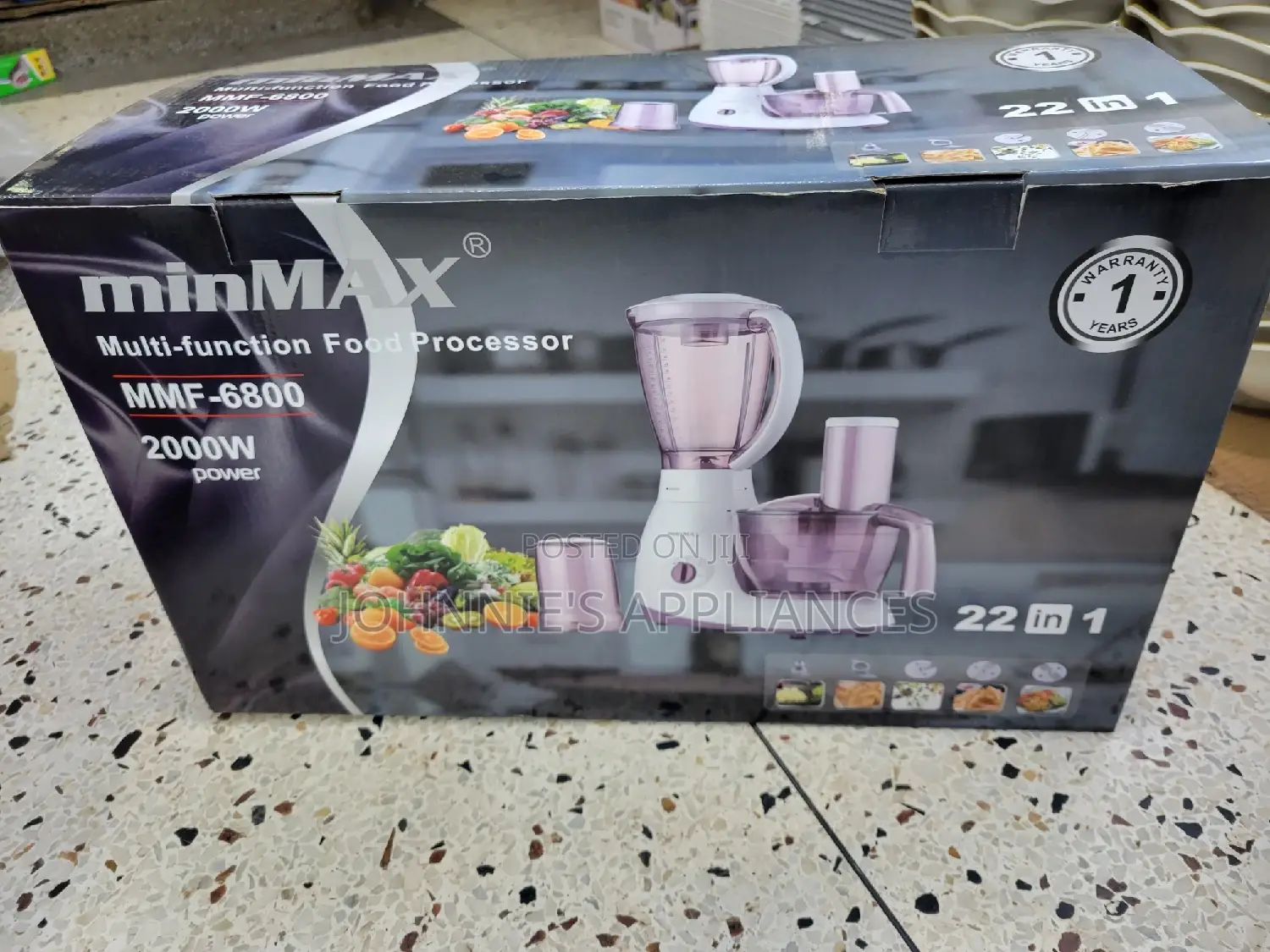 Minimax Multifunctional 2in1 Electric Food Processor