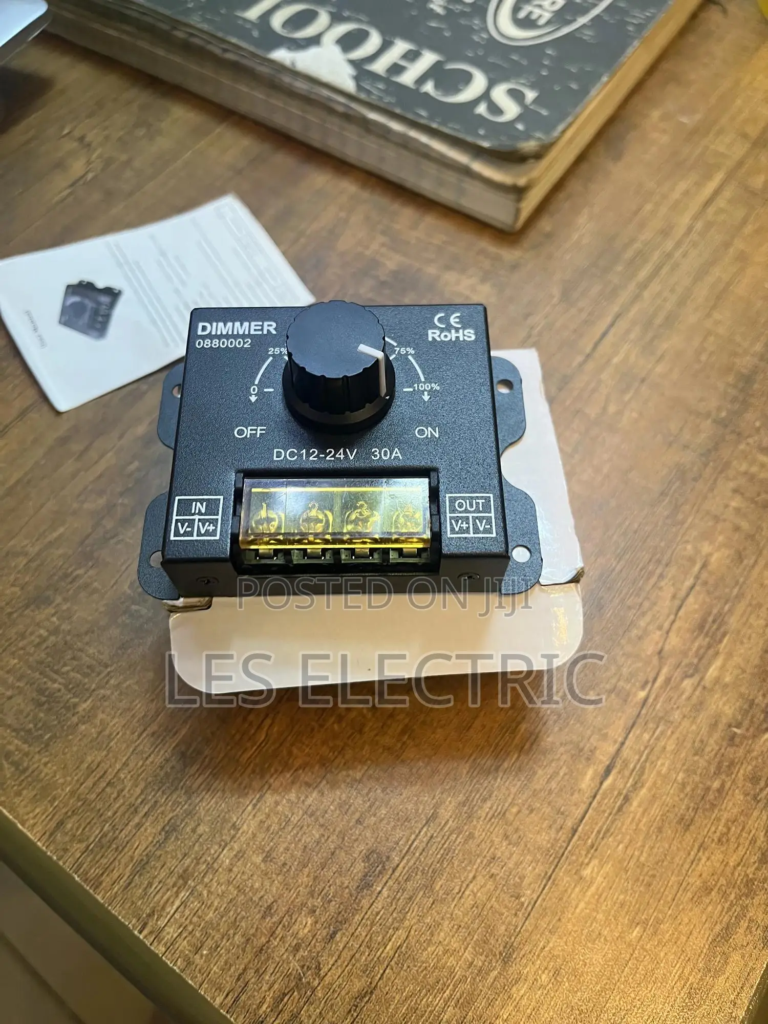 DC Dimmer Switch