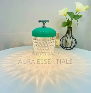 Crystal Pine Cone Shape Table Desk Light