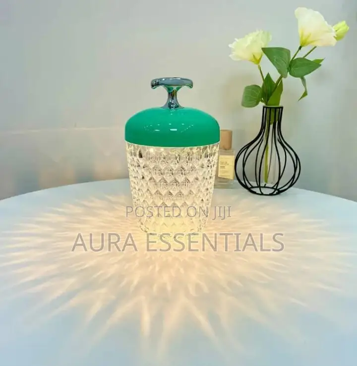 Crystal Pine Cone Shape Table Desk Light