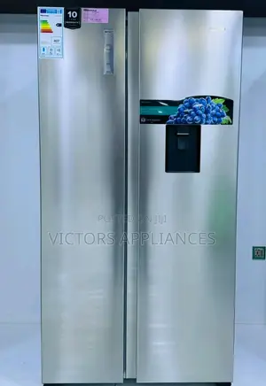 Hisense 670liters Side by Side Refrigerator Inox Stainless