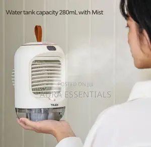 Rotating Cooling Humidifier Fan