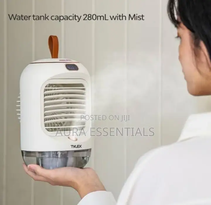 Rotating Cooling Humidifier Fan