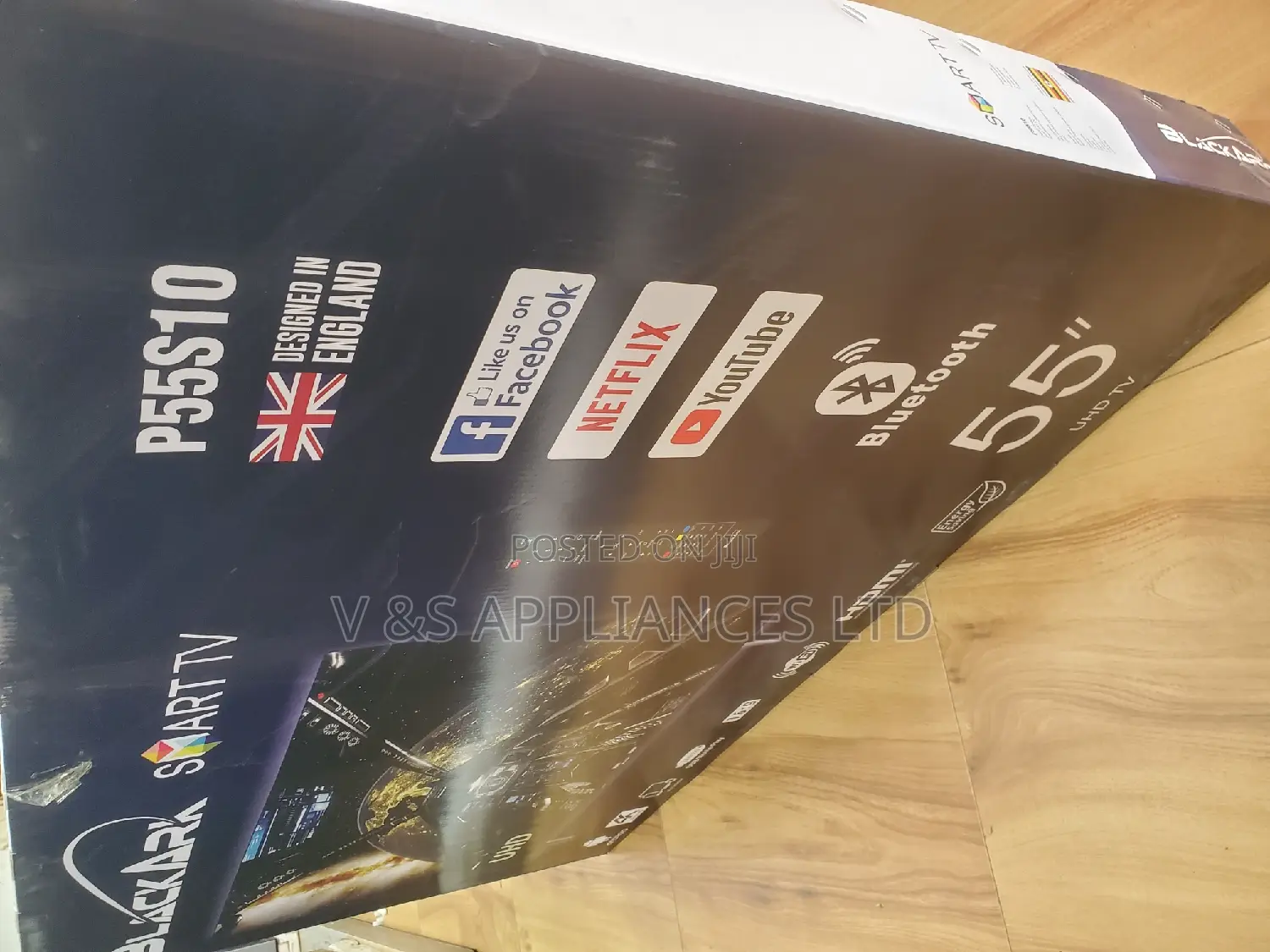 55 Black Ark Smart Tv