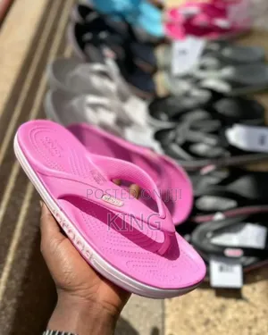 Flip Flops Pink. Crocs Sandals. All Sizes. Men and Women