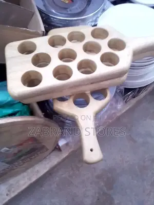 Wooden Glass Holder