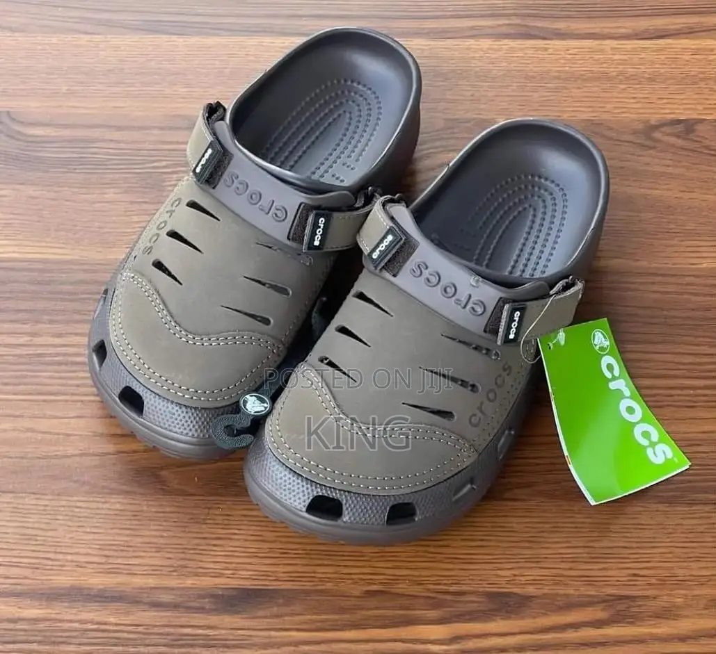 Original Yukon Crocs. Leather Brown. All Sizes Available