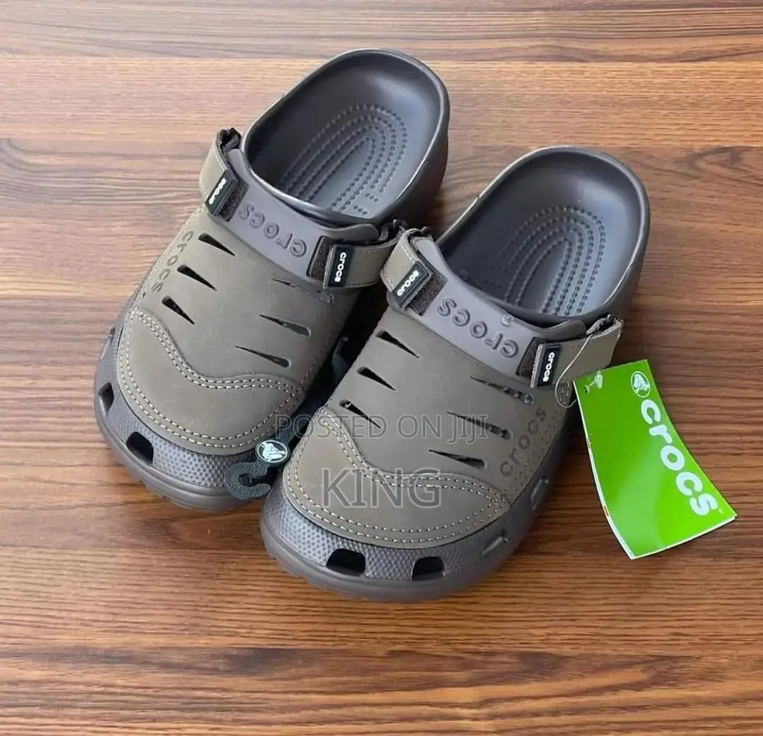 Original Yukon Crocs. Leather Brown. All Sizes Available