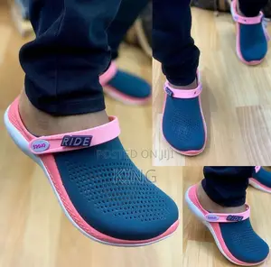 Cross Pink Crocs