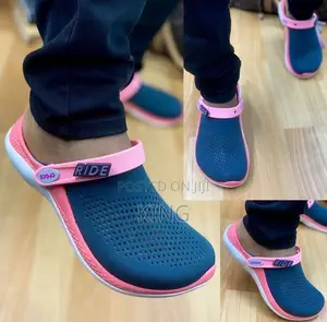 Cross Pink Crocs