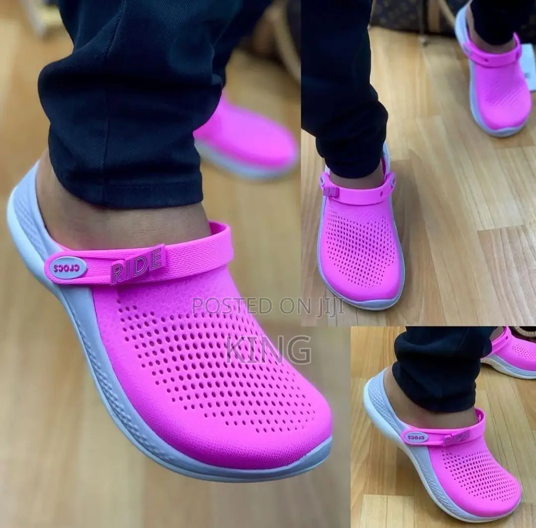 Pinky Crocs