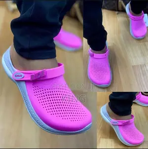 Pinky Crocs