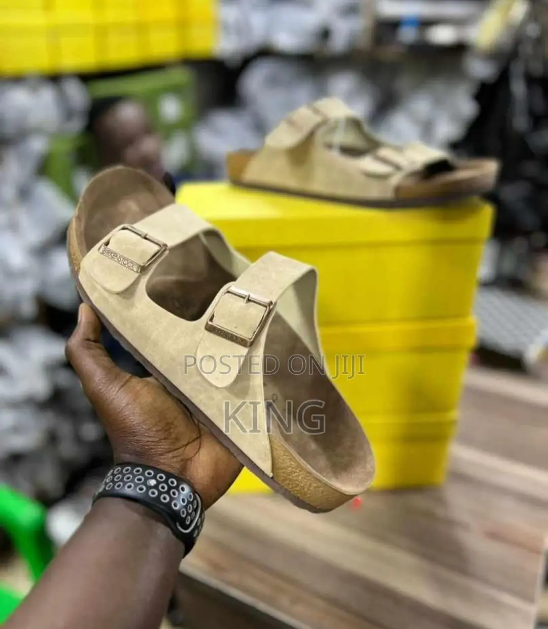 Brown Birkenstock Strap Primal Sandals