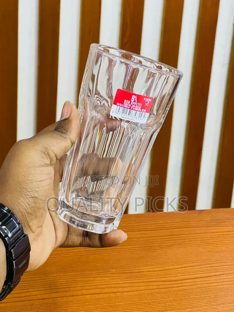 Bon Appetit Water Glass