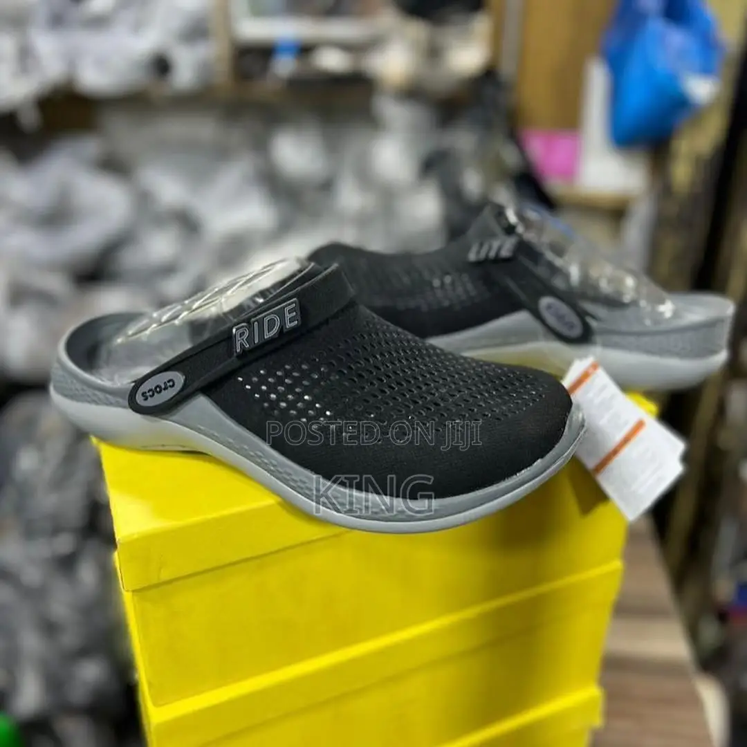 Literide Crocs. Green-Black