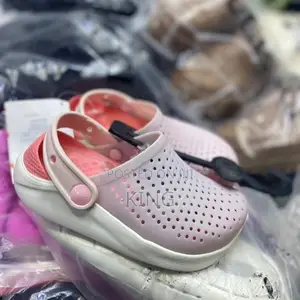 Literide Peach Crocs. New