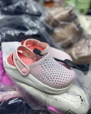 Literide Peach Crocs. New