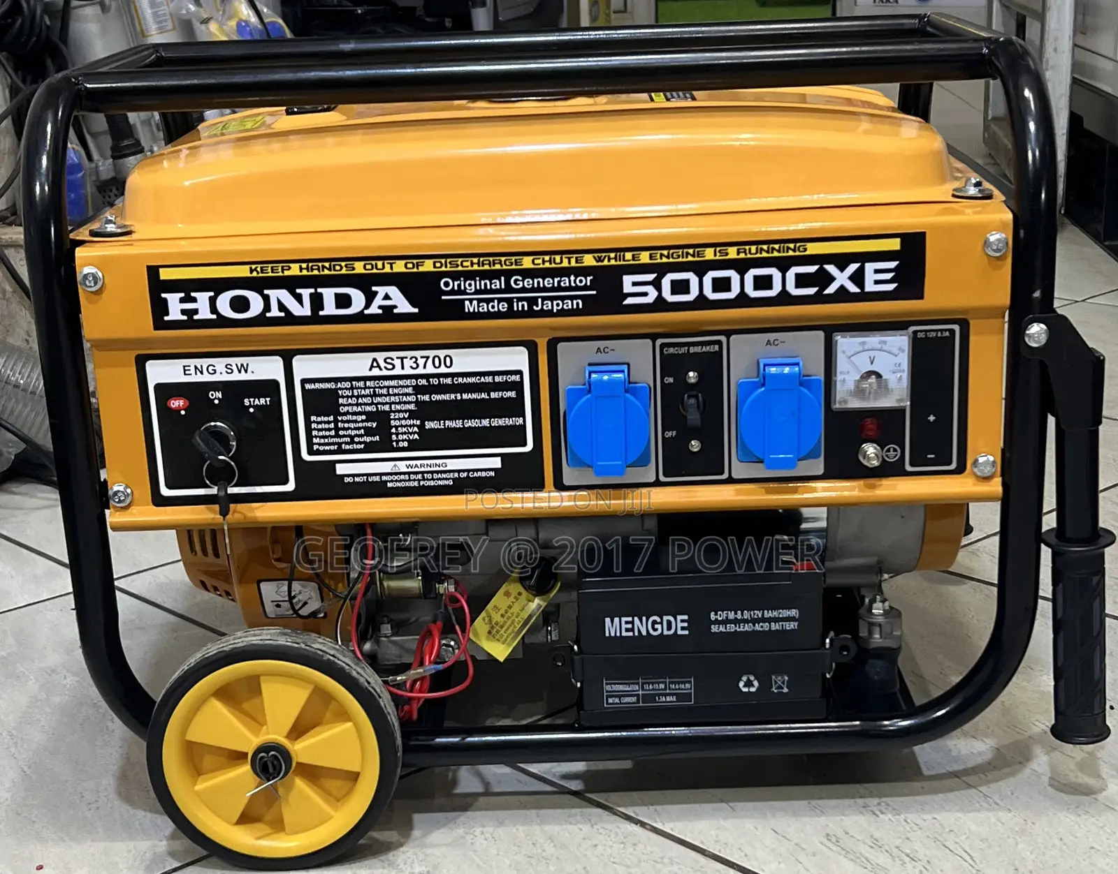 Honda 5kva Petrol Generator Self Start