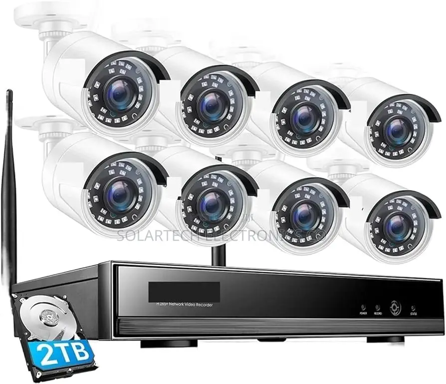 8 Channel CCTV Camera Kit Pha