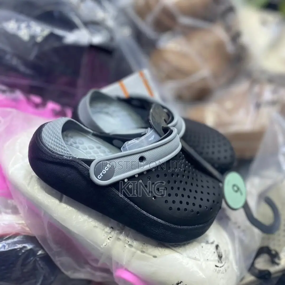 Literide Kids Crocs. Grey New or Black
