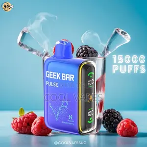 Geek Bar 15,000 Puffs Screen Display Rechargable Vape