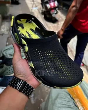 Clear Grey Literide Crocs