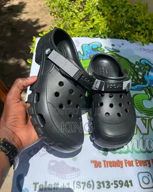 Sol Black Crocs