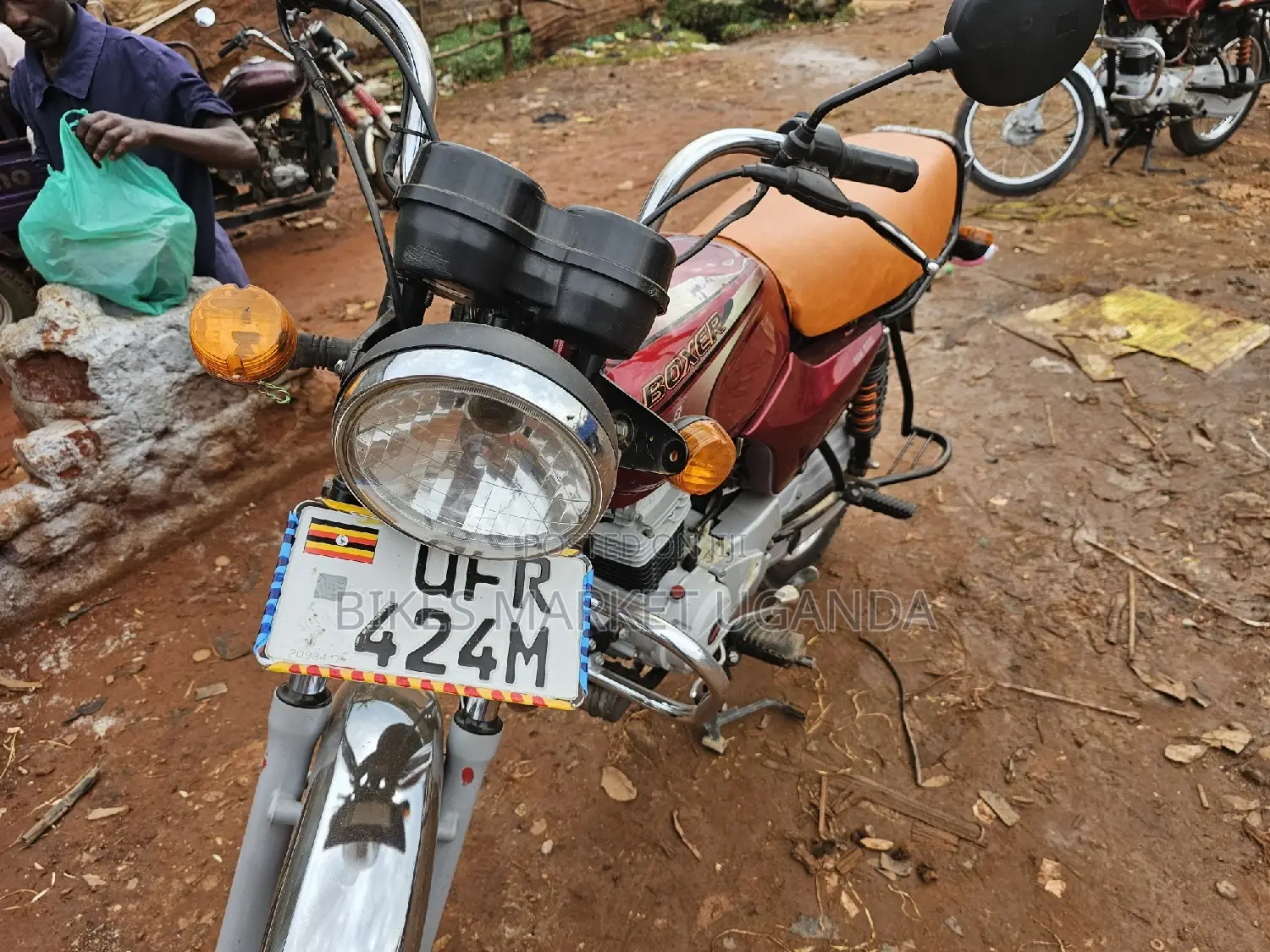 Bajaj Boxer 2023 Red