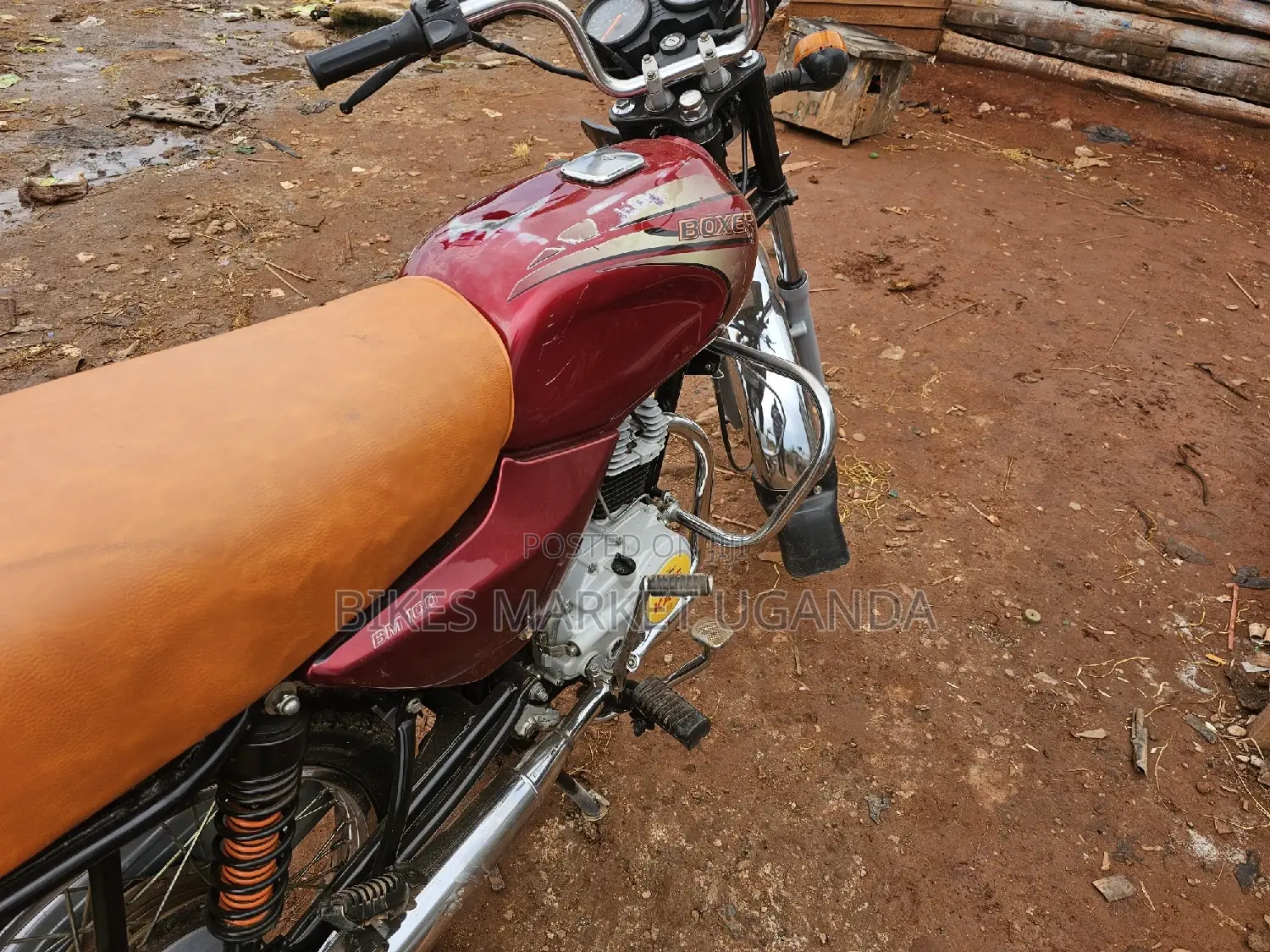 Bajaj Boxer 2023 Red