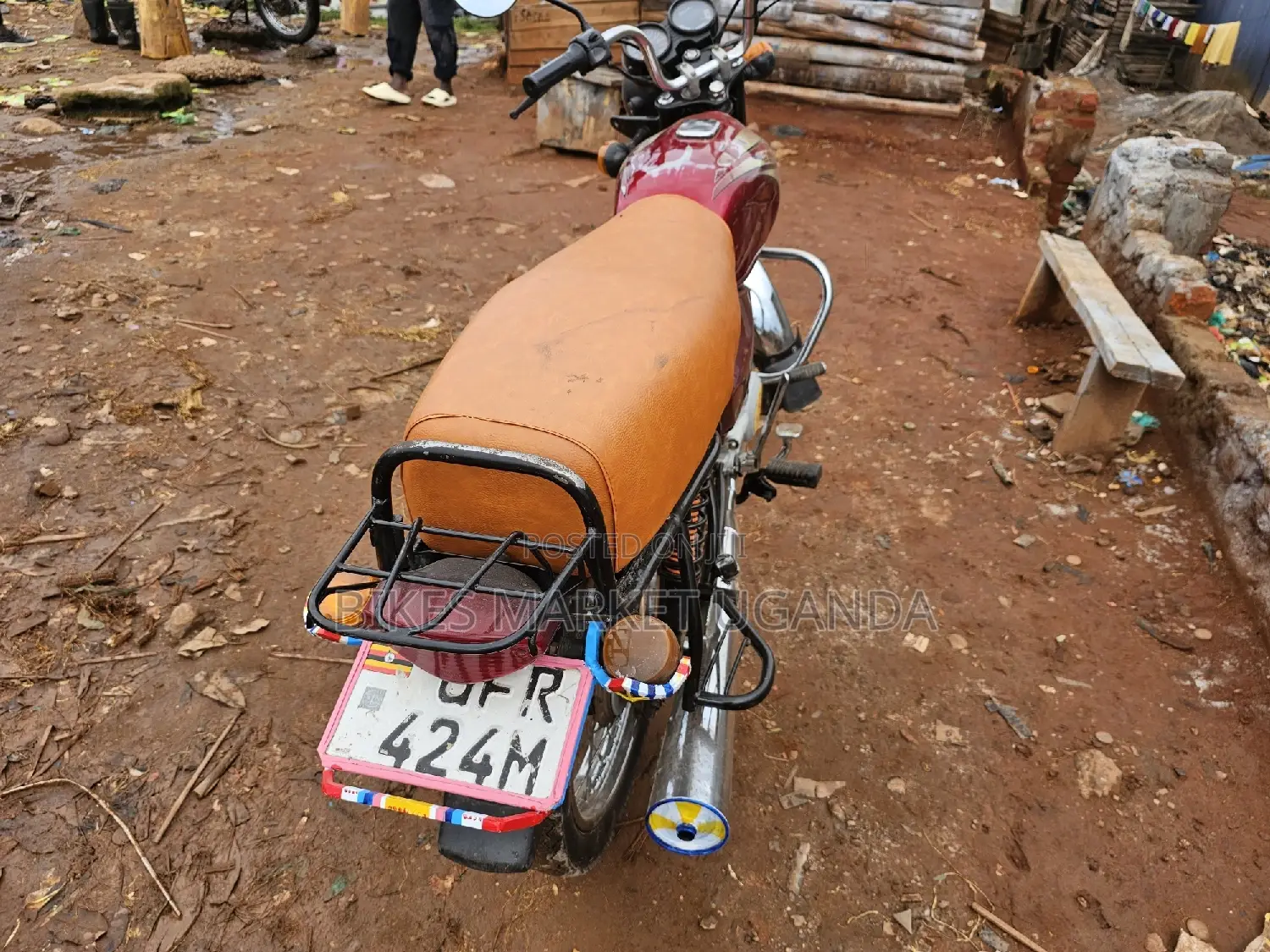 Bajaj Boxer 2023 Red