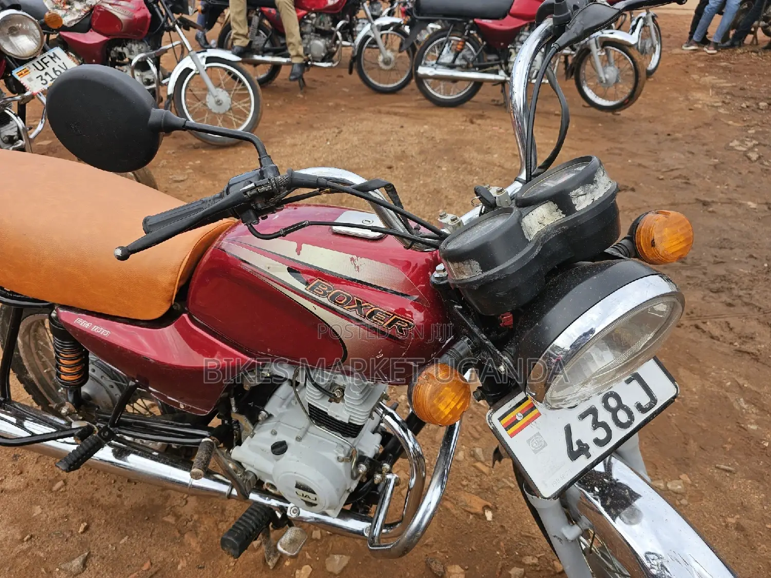 Bajaj Boxer 2023 Red