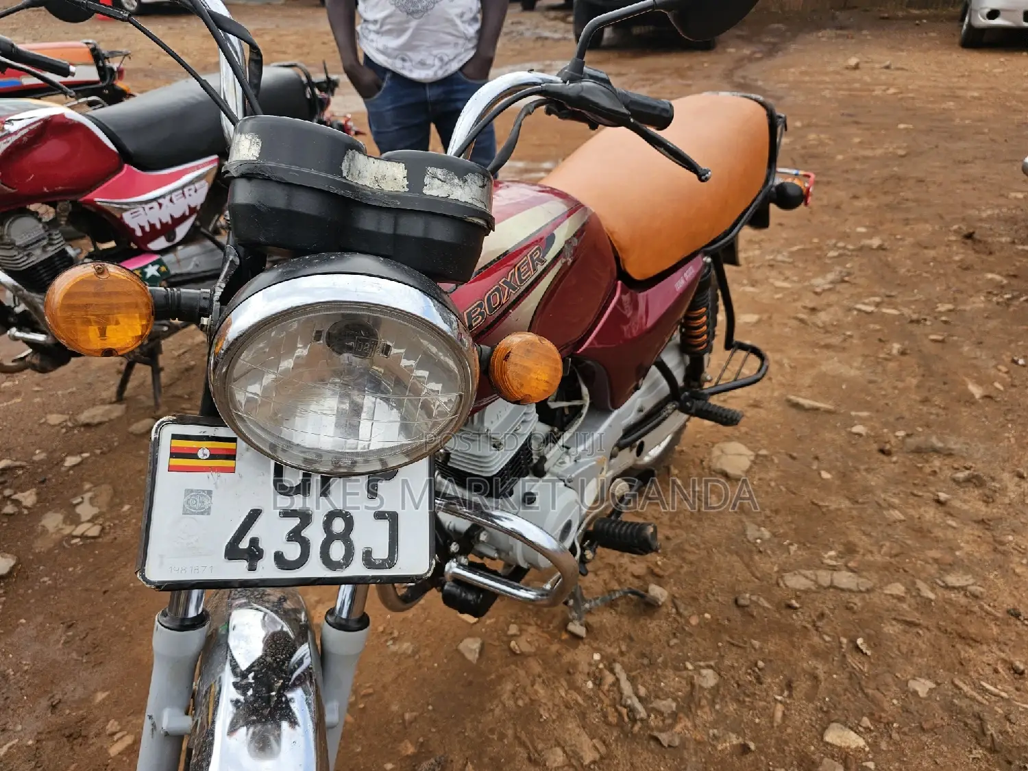 Bajaj Boxer 2023 Red