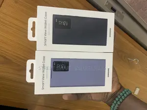 S24ultra Smart Clear View Cases