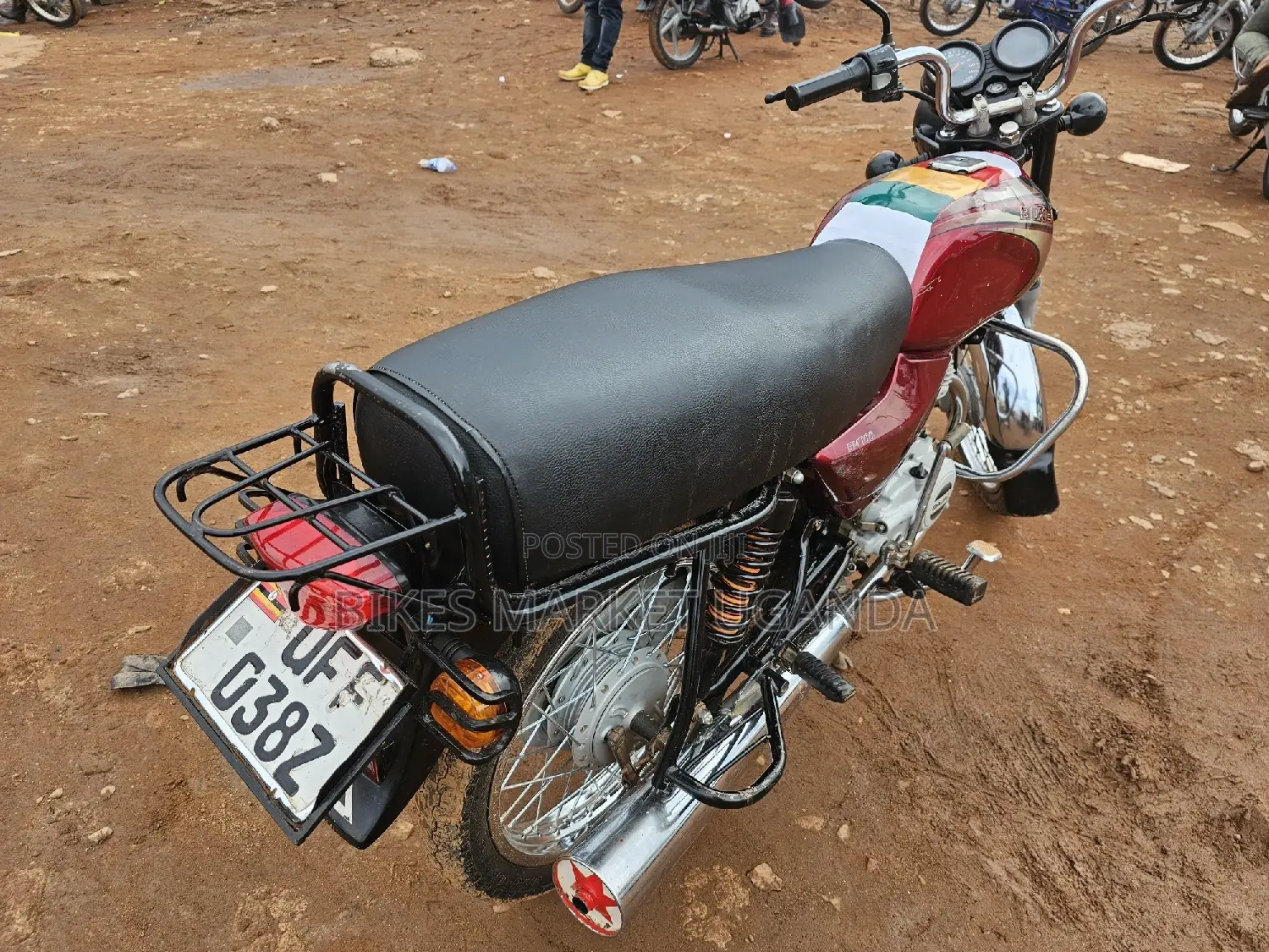 Bajaj Boxer 2022 Red