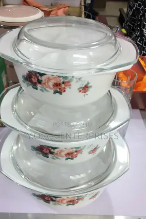 Apparels Ceramic 3pcs Dish