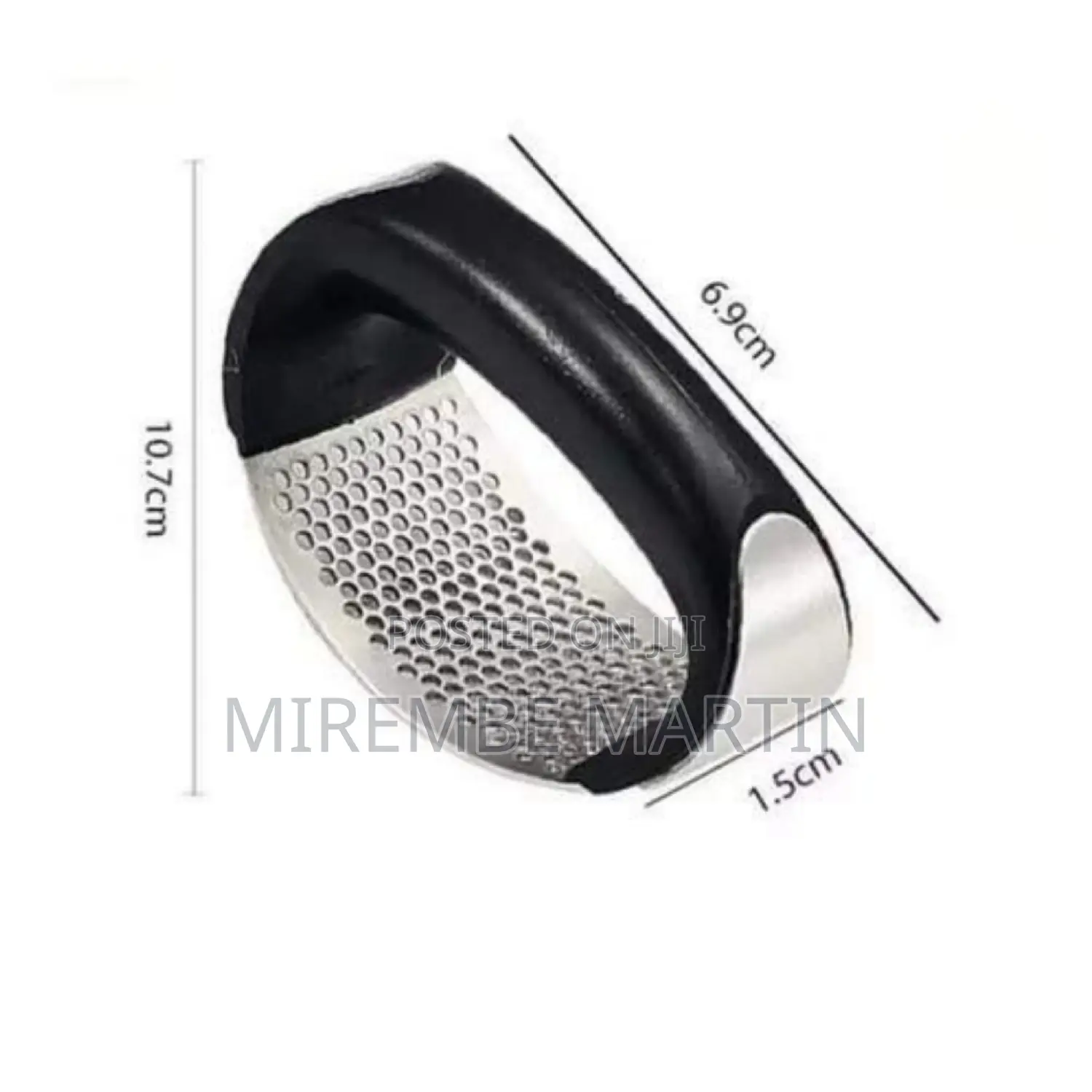 Stainless Steel Garlic Crusher.