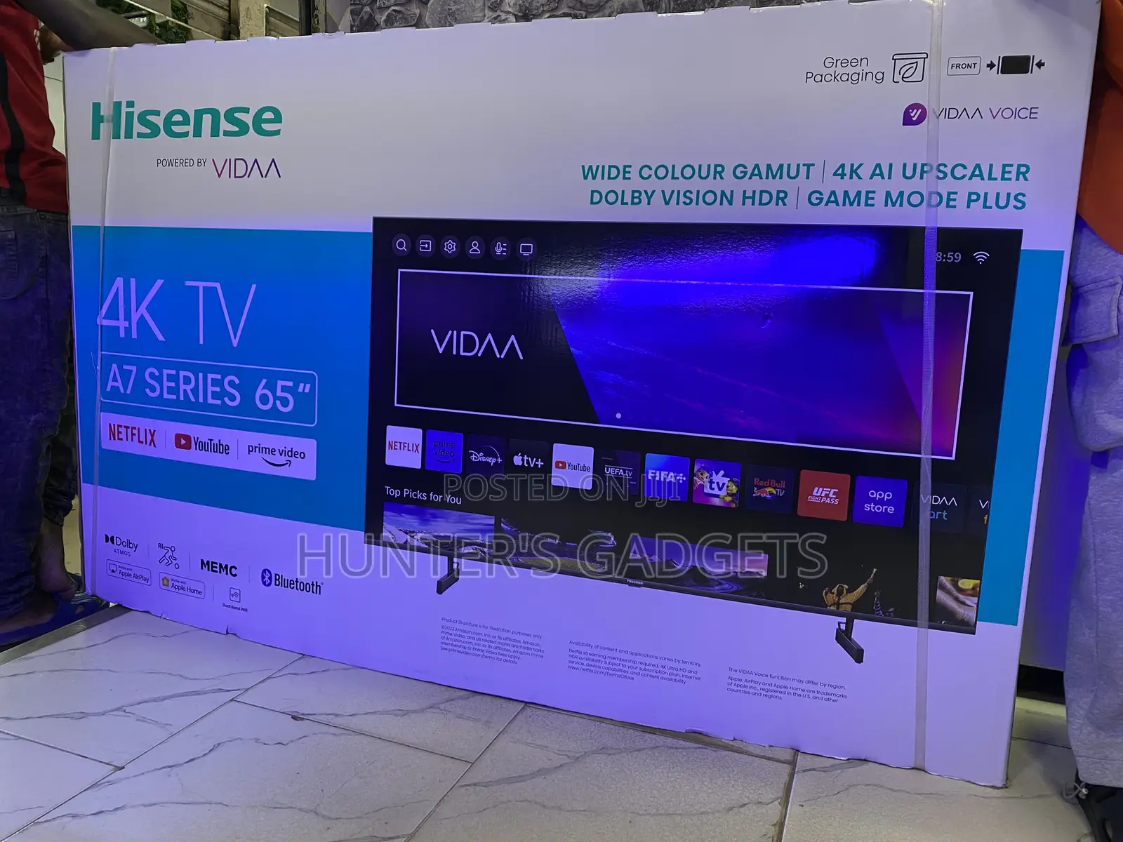 Hisense 65 Inches A7 Series Smart Uhd at Only 2.4m Last