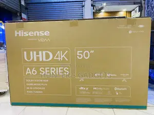 Hisense 50 Inch Smart Uhd A6 Series Model 2024 Brand New