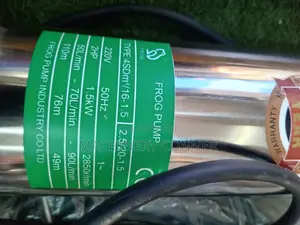 Frog Pump 76 Metres