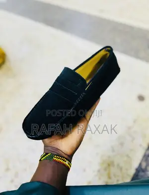 Original Black Suede Tod’S Moccasins