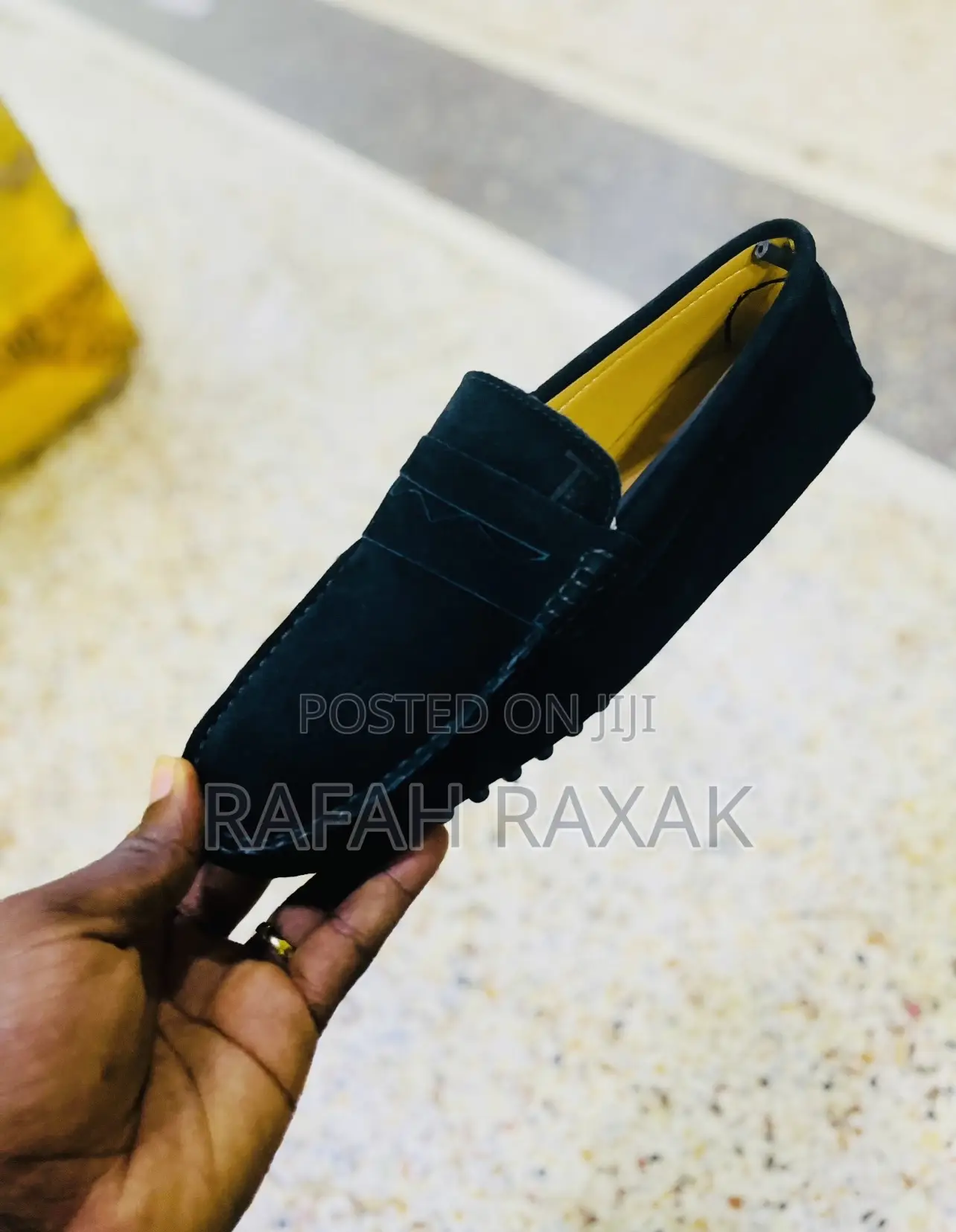 Original Black Suede Tod’S Moccasins
